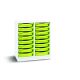 16 Single Tray Unit White Lime