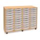 40 Single Tray Unit Clear