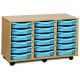18 Single Tray Unit Cyan