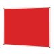 Aluminium Framed Noticeboard H900xW1200mm Red