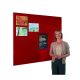Unframed Felt Noticeboard H1200 x W2400mm Dark Blue