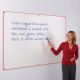 Colour Edged Whiteboards 1200x1800mm Red