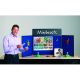 Busyfold Light Tabletop Display H900xW2000mm Royal