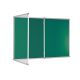 Tamperproof Noticeboard H1200 x W1800mm Green