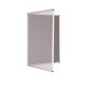 Tamperproof Noticeboard H600 x W900mm Grey