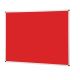 Aluminium Framed Noticeboard H1200xW1500mm Red