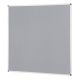 Aluminium Framed Noticeboard H1200xW1200mm Grey