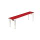 Contour Stacking Bench 1520x254xH432mm Red