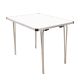 Contour Folding Table 915x610x635mm White