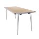 Contour Folding Table 1520x610x635mm Maple