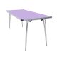 Contour Folding Table 1520x685x584mm Lilac