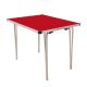 Contour Folding Table 1830x760x508mm Red