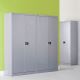 Metal Double Door Cupboard H1968mm Light Grey