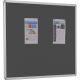 Accents Aluminium Framed Noticeboard H1200xW2400mm Charcoal