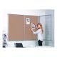 Side Lockable Noticeboard H1200xW900mm Natural