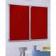 Side Lockable Noticeboard H1200xW900mm Red