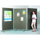 TriScreen Mobile Presentation H1900xW3600mm Grey
