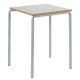 Crush Bent Square MDF Table H640mm Ailsa