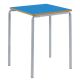 Crush Bent Square MDF Table H760mm Blue