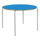 Crush Bent Trap MDF Table 1200 x 600 x H640mm Blue