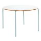 Crush Bent Circular MDF Table 1000 x H460mm Ailsa