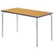 Rectangular Charcoal Edge Beech H46xW120xD60cm