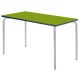 Rectangular CharcoalEdge TangyGreen H46xW120xD60cm