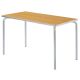 Rectangular Grey Edge Beech H53 x W120xD60cm