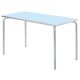 Rectangular Grey Edge Soft Blue H59 x W120xD60cm