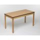 Tuf Class Rectangular Table Beech H59cm