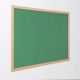 Eco Friendly Light Oak Noticeboard H1200 x W2400mm Green