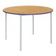Fully Welded Circ PU Edge 460mm Beech Top Blue Edge
