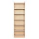 Library Bookcase Slimline MapleH2000mm