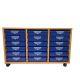 Value 18 Shallow Tray Unit Blue