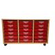 Value 18 Shallow Tray Unit Red