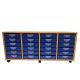 Value 24 Shallow Tray Unit Blue