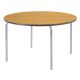 Round Table Charcoal Edge H460mm Beech