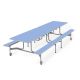 BY Bench Folding Dining Table 20 Seats Blue H690mm
