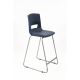 Postura Highchair Grey Frame H560mm Slate Grey