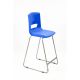 Postura Highchair Grey Frame H610mm Ink Blue
