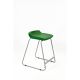 Postura Stool Grey Frame H610mm Forest Green