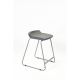 Postura Stool Grey Frame H610mm Iron Grey