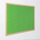 Eco-friendly Noticeboard Oak 1200x1500mm Apple
