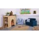 Wild Wood Loose Cover Chair Animal Teal