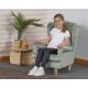 Wild Wood Wingback Chair Sage