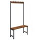 Single Cloakroom Unit L1000mm Grey