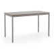 FW Rect 1200x600xH760mm DGrey Frame Grey Top