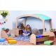Mini Rainbow Reading Zone