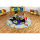 Children Of The World Mat Light Blue