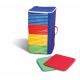 Rainbow Square Mats Set of 32